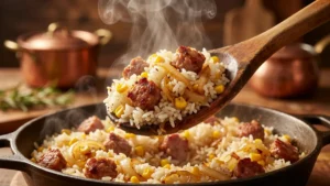 Riso con Salsiccia Toscana