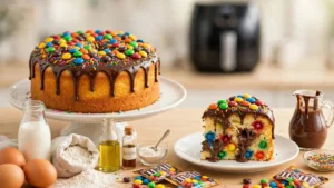 Torta di M&M’s nella Air Fryer