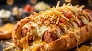 Hot Dog Ripieno al Forno