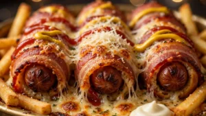 Hot Dog al Forno con Pancetta
