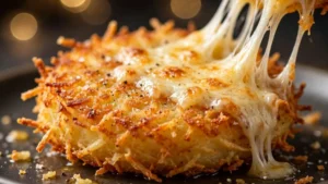 Disco Croccante di Patate con Formaggio