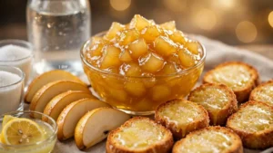 Marmellata di Pere con Crostini