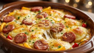 Salsiccia al Forno Gratinata