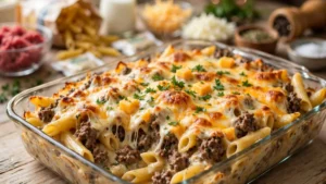 Pasta con Carne Macinata