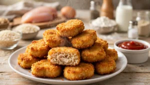 Nuggets di Pollo con Riso