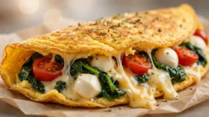 Frittata di Spinaci e Formaggio