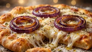 Pizza di Cipolla e Formaggio