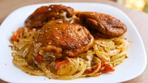 Cavolo con Riso e Pollo