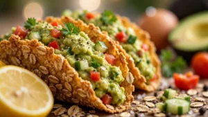 Tacos di Avena con Guacamole