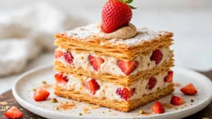 Torta di Fragole con Pasta Sfoglia