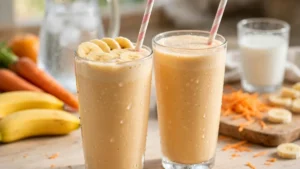 Frullato di Banana e Carota