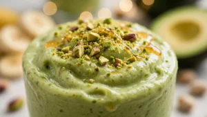 Frullato di Pistacchio e Avocado