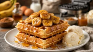 Waffle di Banana