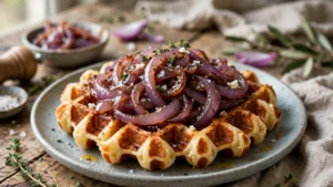 Waffle di Cipolla